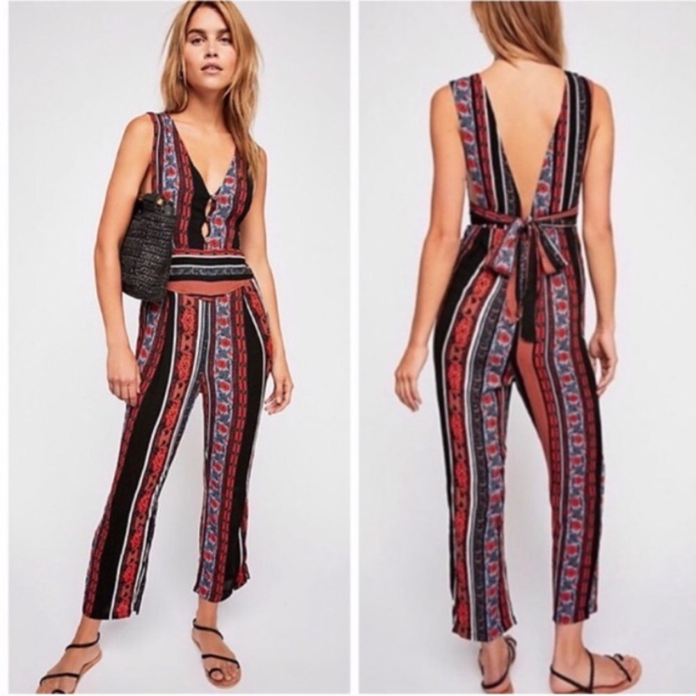 Free People All Shook Up Jumpsuit NWT